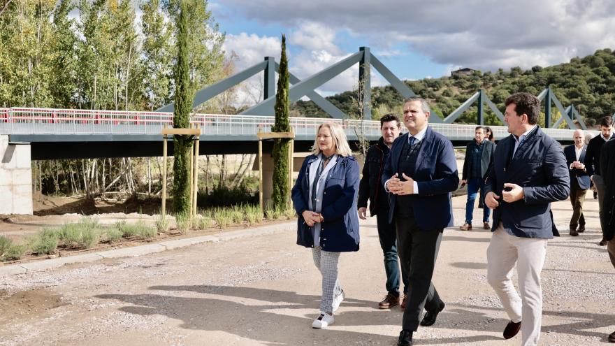 Texto Alternativo: La Comunidad de Madrid transforma en un museo el antiguo Puente de La Pedrera de Aldea del Fresno, catalogado Bien de Interés Patrimonial