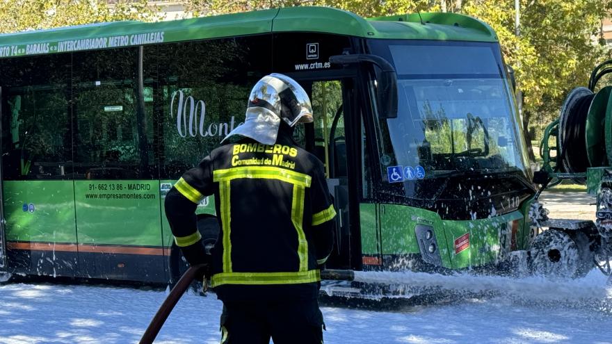 Texto Alternativo: La Comunidad de Madrid despliega su primer simulacro para ensayar un plan de emergencias municipal