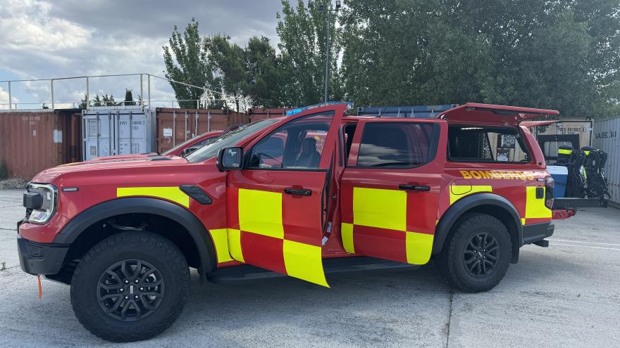 Texto Alternativo: La Comunidad de Madrid compra 30 nuevos vehículos para seguir renovando la flota de su Cuerpo de Bomberos