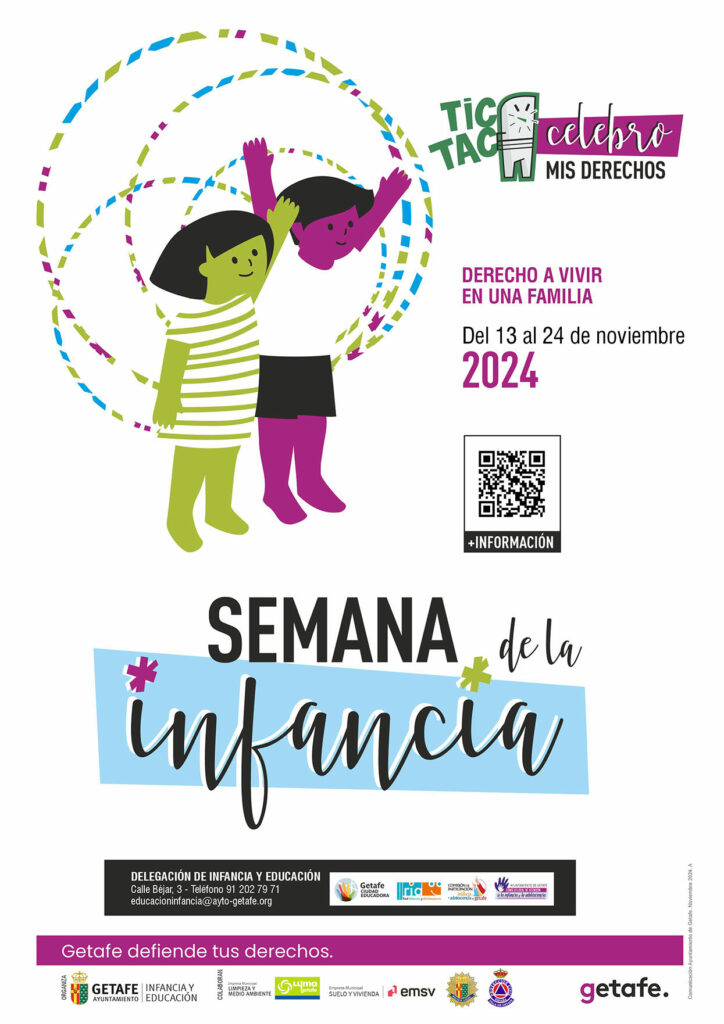 Texto Alternativo: Actividades educativas y lúdicas por la Semana de la Infancia 2024