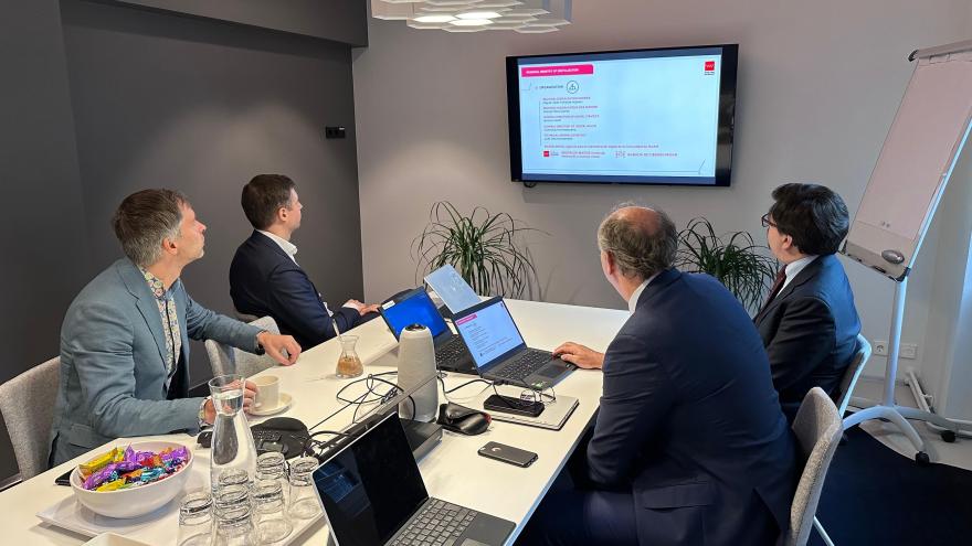Texto Alternativo: La Comunidad de Madrid se unirá a EU Cybernet, una red para fortalecer la seguridad tecnológica de los estados europeos