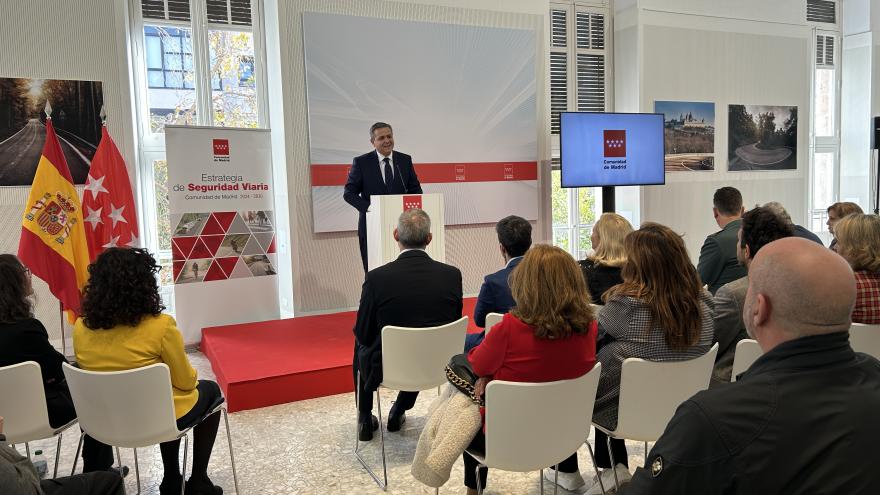 Texto Alternativo: La Comunidad de Madrid ultima la aprobación de su Estrategia de Seguridad Viaria 2024/2030 para reforzar la protección de las carreteras regionales