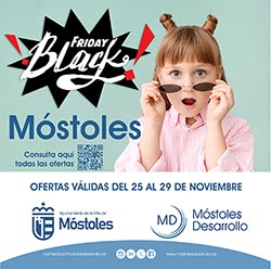 Texto Alternativo: Más de 70 comercios de Móstoles ofrecen descuentos por el Black Friday