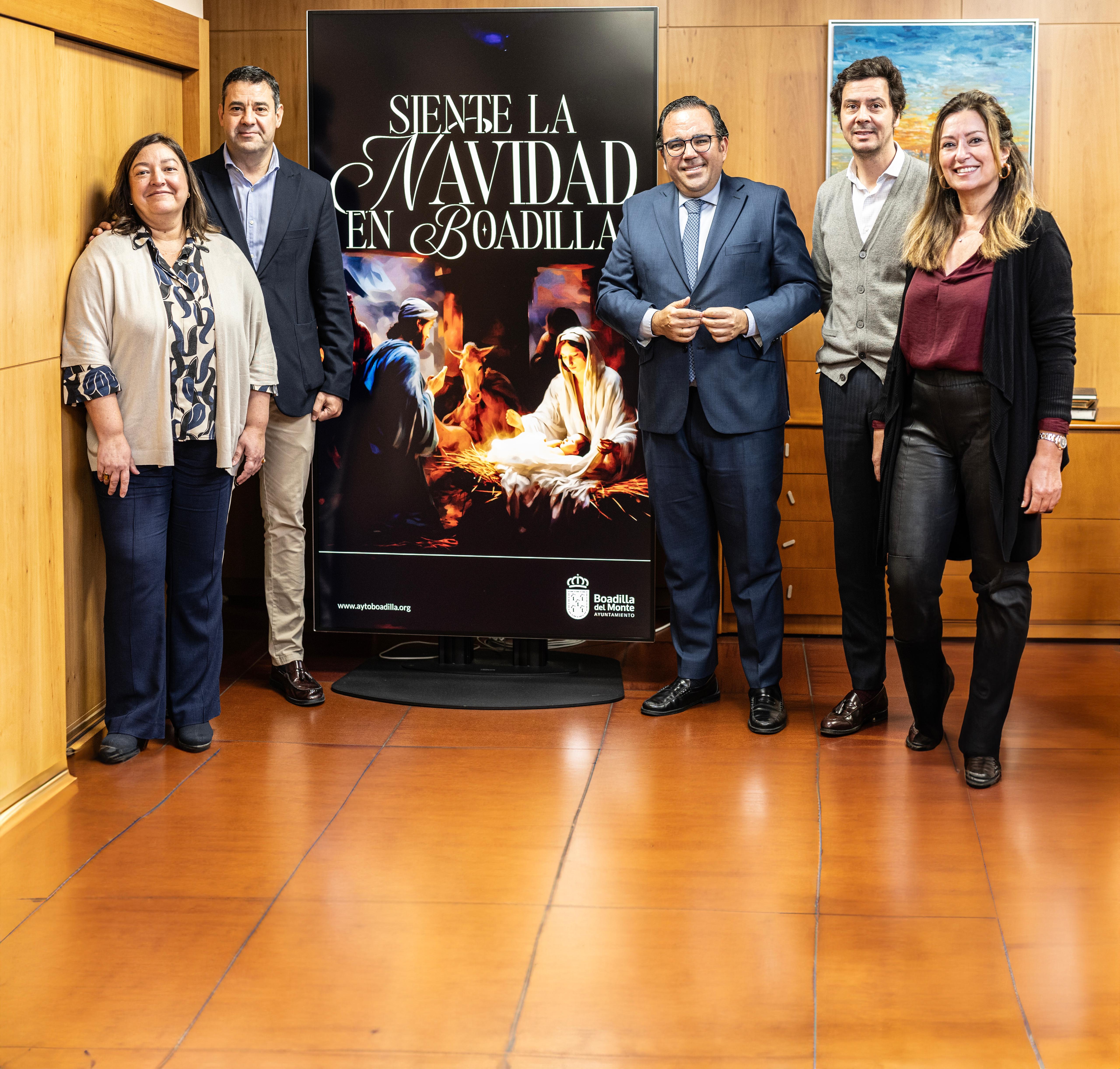 Texto Alternativo: El encendido de luces marcará el próximo viernes el inicio de una Navidad repleta de actividades en Boadilla