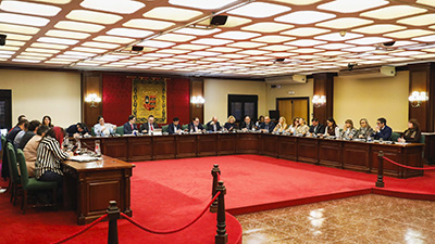 Texto Alternativo: El pleno acuerda dos declaraciones institucionales sobre el Día Mundial del VIH-SIDA y por la XXXV Convención de los Derechos del Niño
