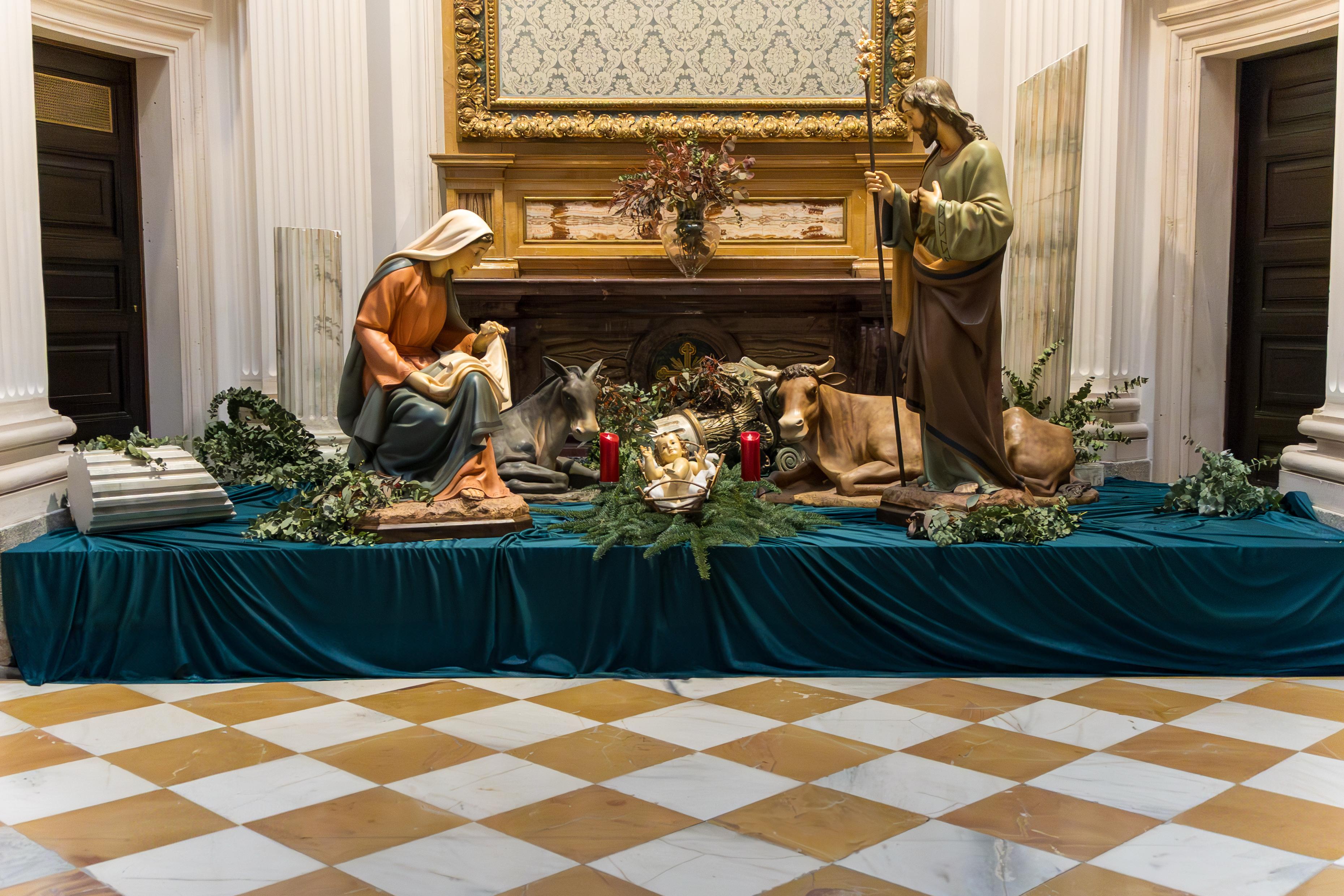Texto Alternativo: El gran belén goyesco y la Natividad se pueden visitar en el Palacio hasta el próximo 4 de enero