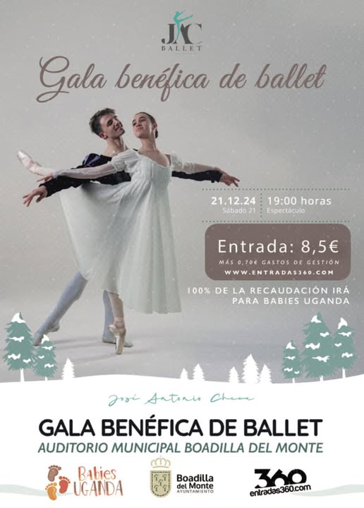 Texto Alternativo: El Auditorio Municipal acogerá una gala de ballet a beneficio de Babies Uganda el próximo sábado, 21