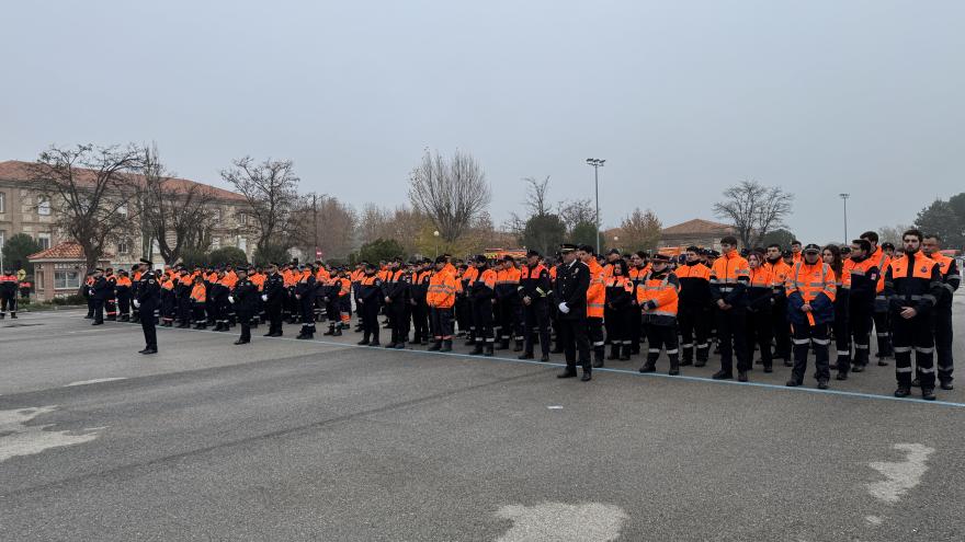 Texto Alternativo: La Comunidad de Madrid supera los 3.300 efectivos de Protección Civil tras la incorporación de 263 nuevos voluntarios de 66 municipios
