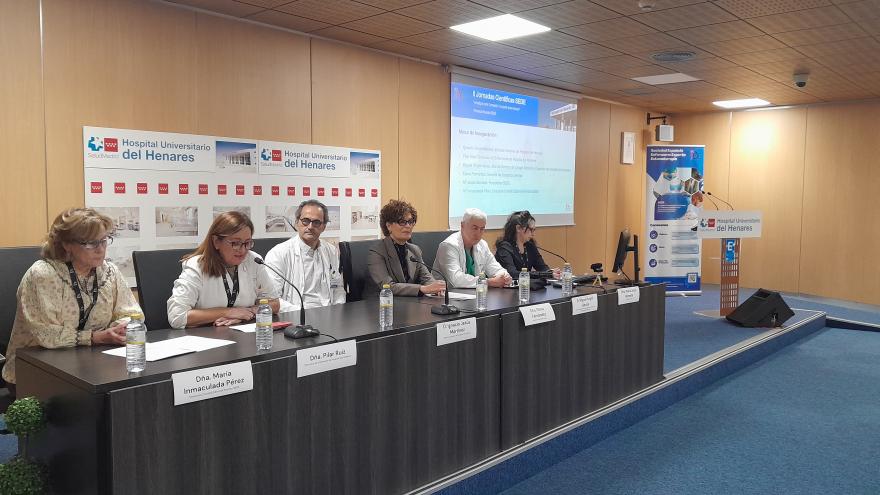 Texto Alternativo: El Hospital público del Henares reúne a enfermeras expertas en estomaterapia