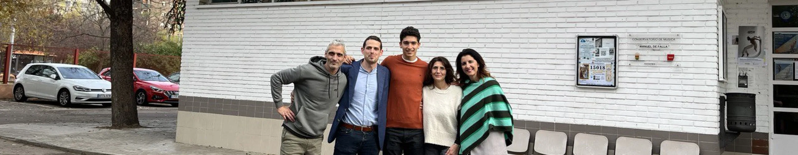 Texto Alternativo: Alcorcón felicita y ensalza el talento de Simón Ortega, alumno del Conservatorio Manuel de Falla de Alcorcón, tras ganar la fase autonómica del Intercentros Melómano