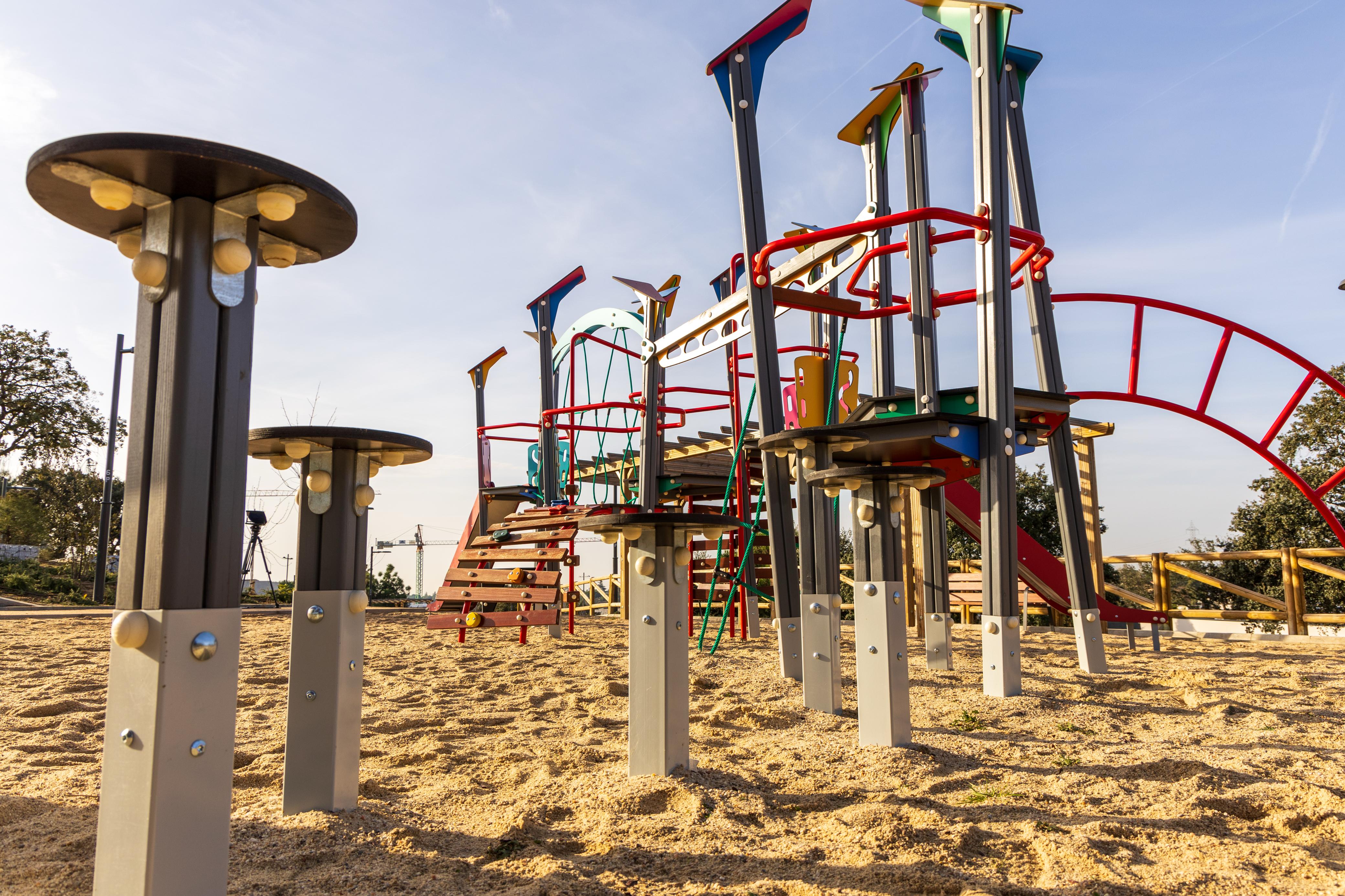 Texto Alternativo: Inaugurado el parque de la Hispanidad, ubicado en Valdecabañas