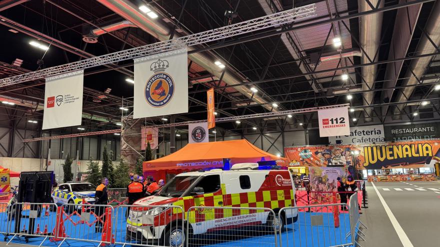 Texto Alternativo: La Comunidad de Madrid participa en Juvenalia con actividades lúdicas y educativas protagonizadas por sus servicios de emergencia