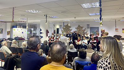 Texto Alternativo: Los Centros de Mayores de Móstoles celebran con diversas actividades la Navidad