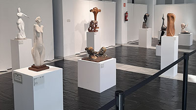 Texto Alternativo: La exposición “EScultura” se prorroga hasta el 26 de enero, dado el éxito de convocatoria