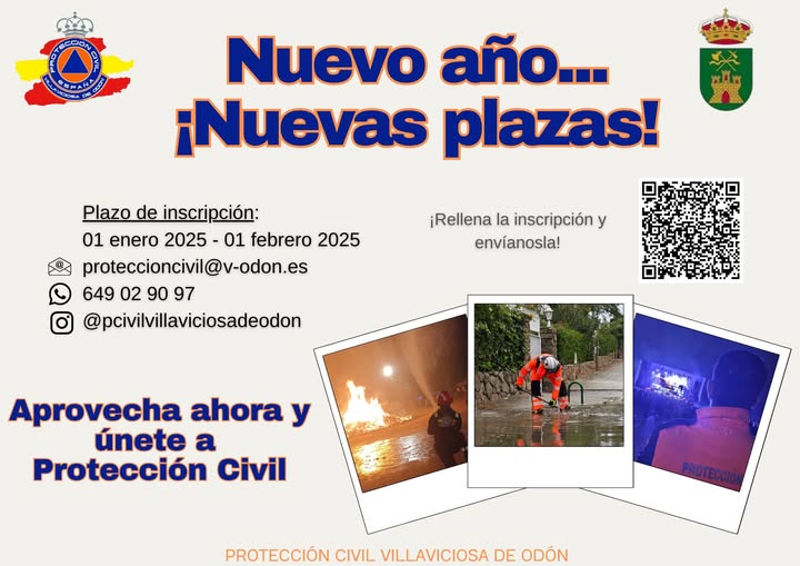 Texto Alternativo: Campaña de captación de voluntarios para la Agrupación de Protección Civil