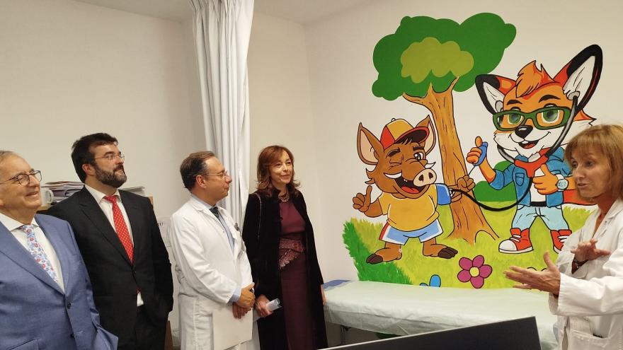 Texto Alternativo: El área de Consultas Externas de Pediatría del Hospital público Puerta de Hierro se renueva