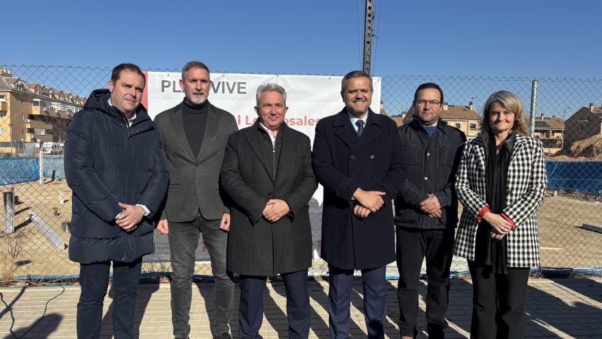 Texto Alternativo: La Comunidad de Madrid inicia en Velilla de San Antonio la construcción de 152 viviendas de alquiler a precio asequible