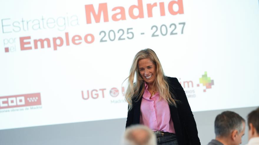 Texto Alternativo: La Comunidad de Madrid incrementa un 16%, hasta los 1.200 millones, su inversión para combatir el paro, beneficiando a 2 millones de ciudadanos