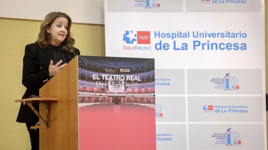 Texto Alternativo: La Comunidad de Madrid mejora la recuperación de los pacientes ingresados en sus hospitales públicos con retransmisiones de ópera, música y danza
