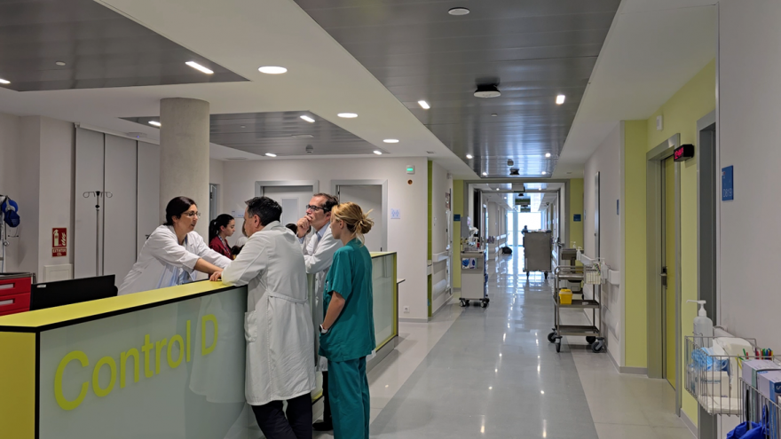 Texto Alternativo: El Hospital público 12 de Octubre crea una Unidad Médico Quirúrgica de Neurociencias en el Nuevo Edificio de Hospitalización
