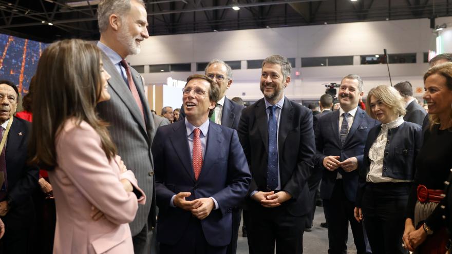 Texto Alternativo: La Comunidad de Madrid participa en la 45ª edición de FITUR 2025, inaugurada hoy por Sus Majestades los Reyes
