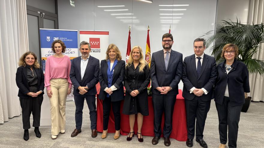 Texto Alternativo: La Comunidad de Madrid y el Ayuntamiento de la capital aúnan recursos para ofrecer a los parados atención especializada en sectores clave