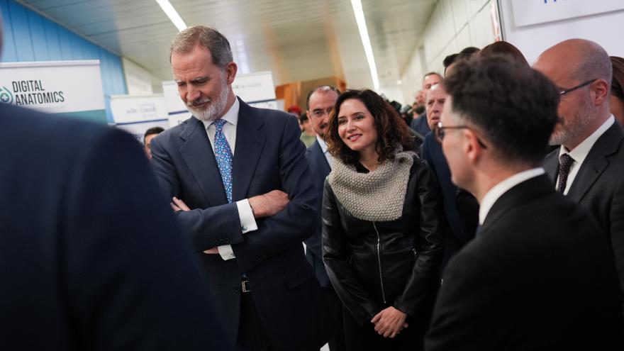 Texto Alternativo: Díaz Ayuso, en la inauguración de la nueva Facultad de Ciencias de la Salud de la Universidad pública Carlos III de Madrid