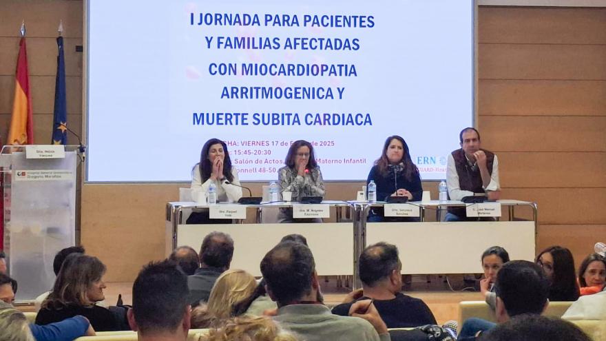 Texto Alternativo: El Hospital público Gregorio Marañón organiza un encuentro formativo para familias afectadas por casos de muerte súbita cardiaca