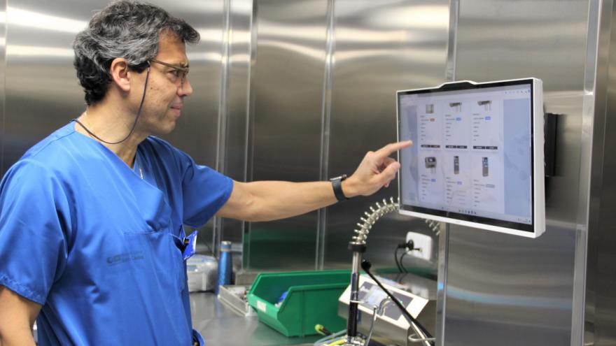 Texto Alternativo: El Hospital público Clínico San Carlos implanta un sistema tecnológico avanzado en su área de Endoscopias