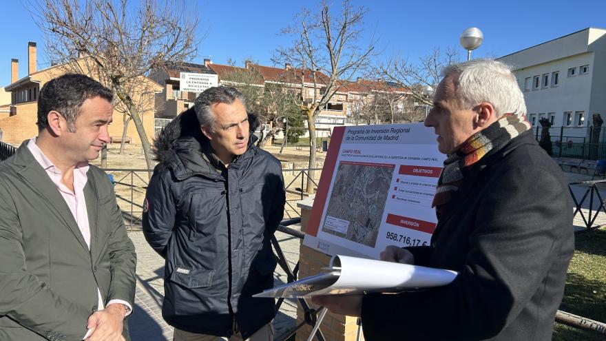 Texto Alternativo: La Comunidad de Madrid invierte cerca de 16 millones de euros en infraestructuras hidráulicas de saneamiento y abastecimiento
