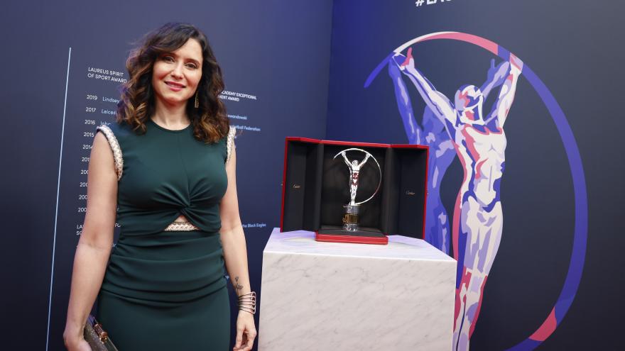 Texto Alternativo: La Comunidad de Madrid acogerá por segundo año consecutivo los Premios Laureus, los reconocimientos más prestigiosos del deporte en su 25 aniversario