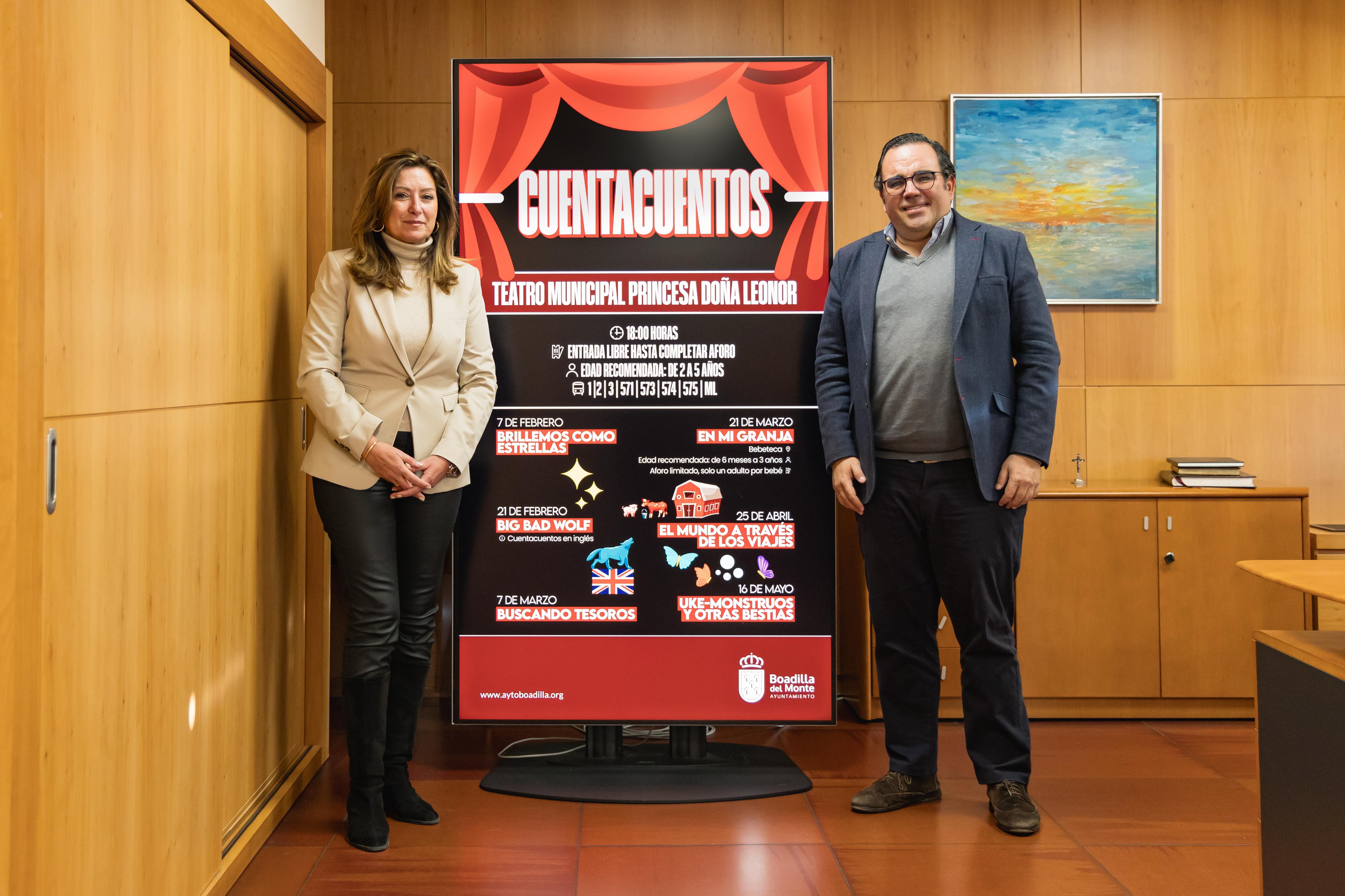 Texto Alternativo: El Ayuntamiento ofrece seis cuentacuentos hasta el próximo mes de mayo en el Teatro Princesa Doña Leonor