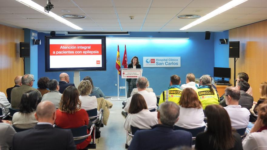 Texto Alternativo: La sanidad pública madrileña, pionera y única en el mundo en implantar un Código Crisis para casos urgentes de epilepsia