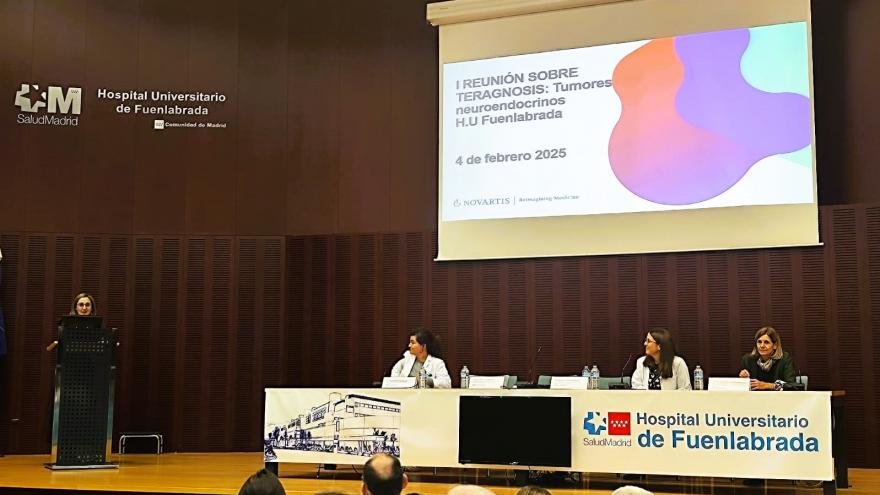 Texto Alternativo: El Hospital público de Fuenlabrada acoge una reunión sobre el abordaje multidisciplinar de los tumores neuroendocrinos