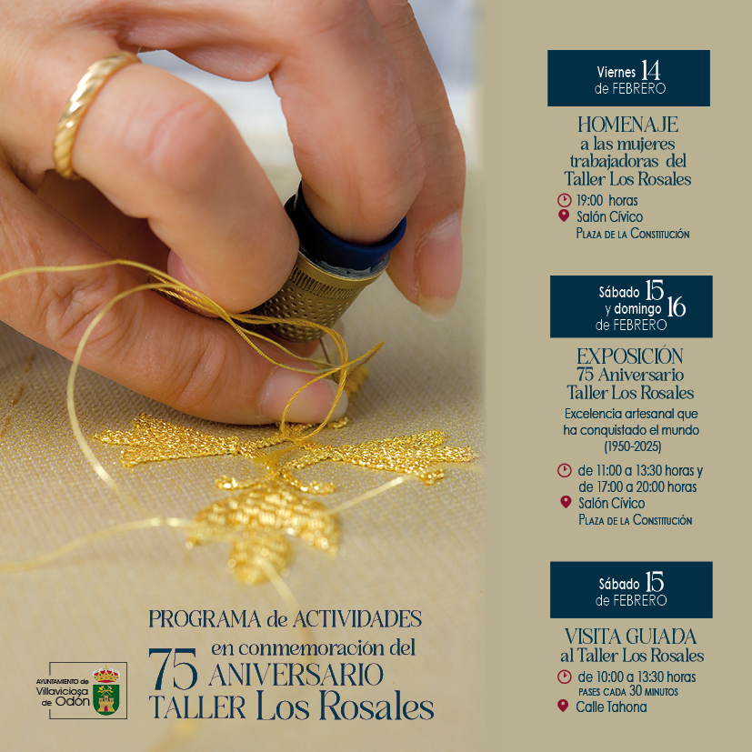 Texto Alternativo: El Ayuntamiento de Villaviciosa tributará un homenaje al taller textil Los Rosales con motivo del 75 aniversario de su fundación