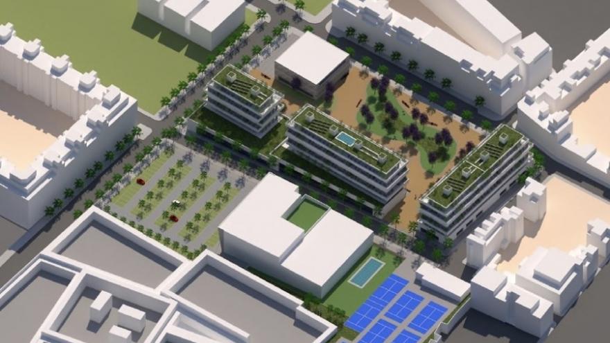 Texto Alternativo: La Comunidad de Madrid aprueba casi 70.000 metros cuadrados de nuevo suelo en la capital para construir más vivienda libre y protegida