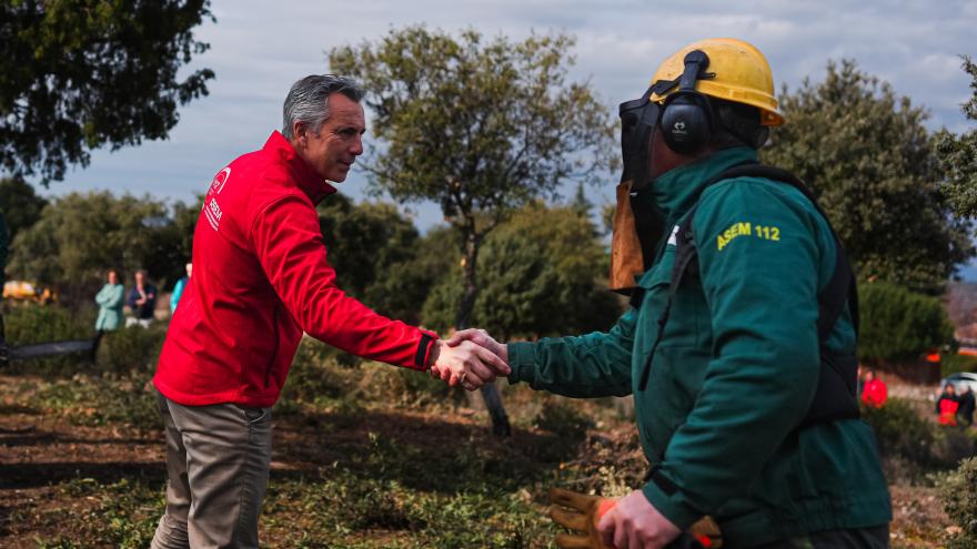 Texto Alternativo: La Comunidad de Madrid adecuará este año un 28,6% más de superficie de sus montes para la prevención de incendios forestales