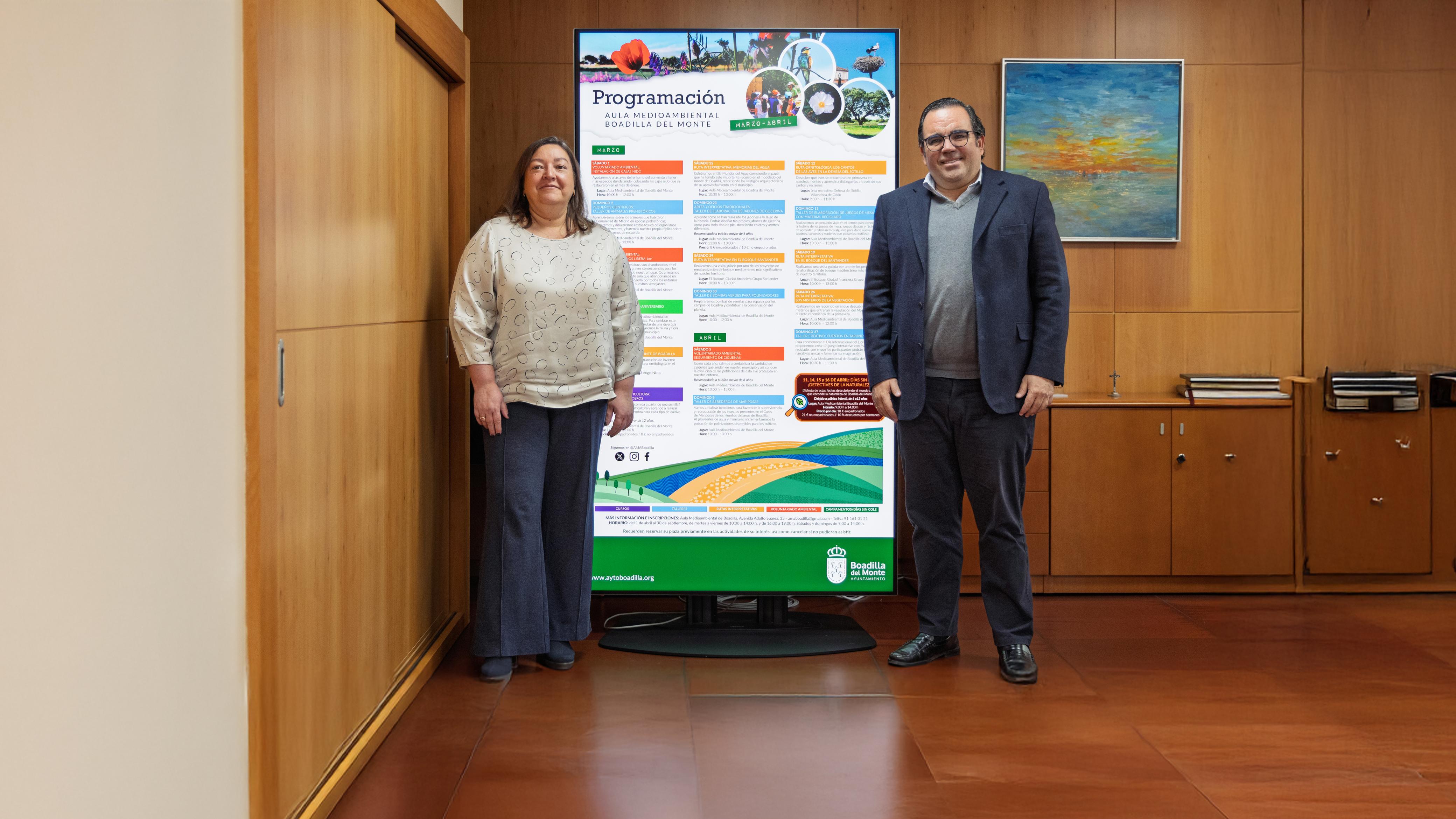 Texto Alternativo: Rutas, talleres y actividades de voluntariado en el Aula Medioambiental durante marzo y abril