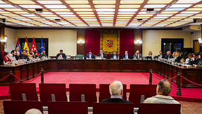 Texto Alternativo: El Pleno aprueba una declaración institucional por el Día de Mundial de las Enfermedades Raras y otra por el Día de las Personas Desaparecidas sin causa aparente