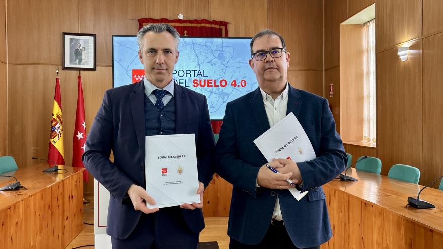Texto Alternativo: La Comunidad de Madrid incrementa casi un 14% la superficie del Portal del Suelo regional