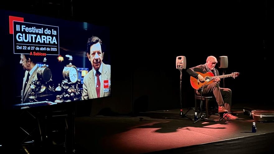 Texto Alternativo: La Comunidad de Madrid rinde homenaje al maestro Sabicas en su II Festival de la Guitarra