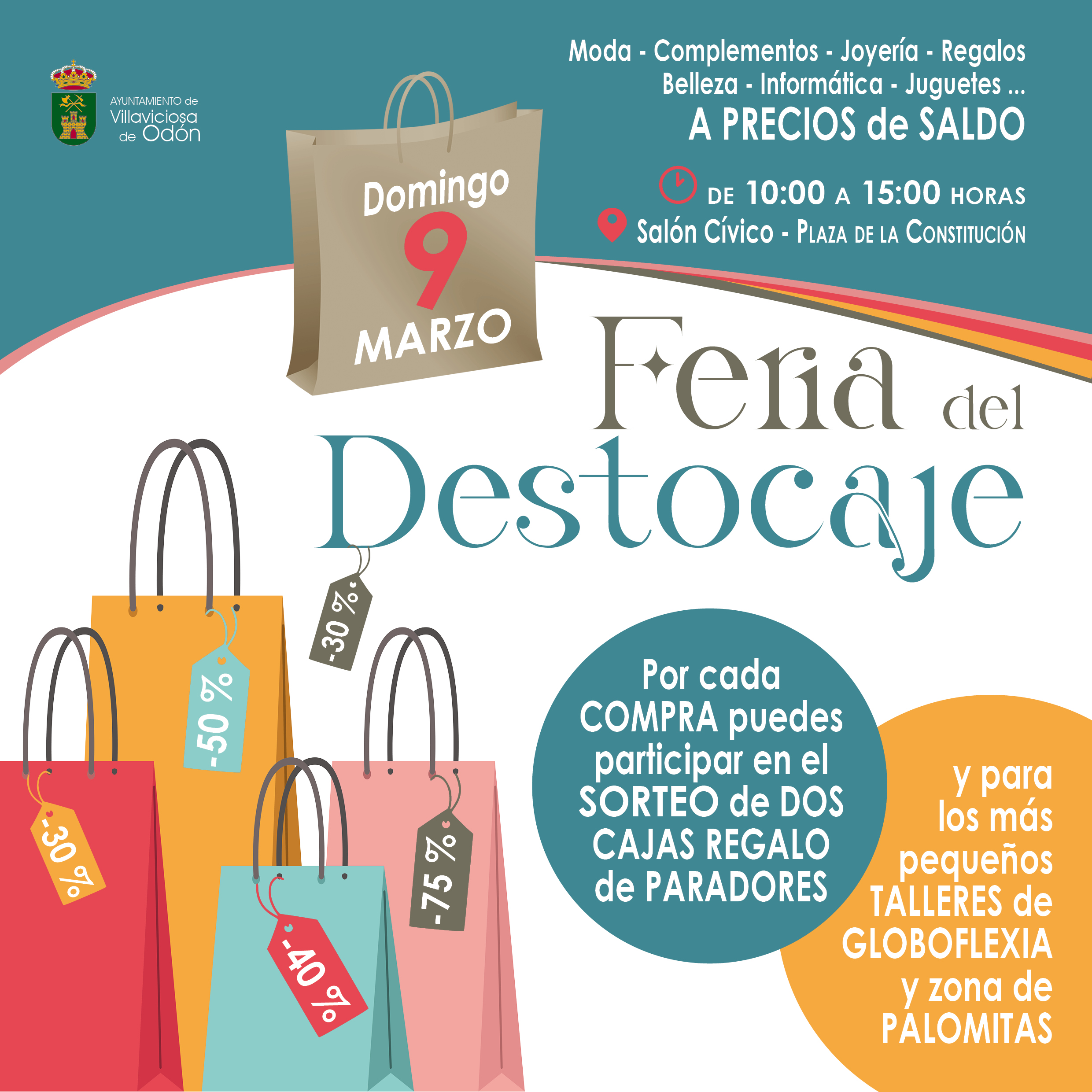 Texto Alternativo: Villaviciosa de Odón celebra el domingo 9 de marzo la I Feria del Destocaje