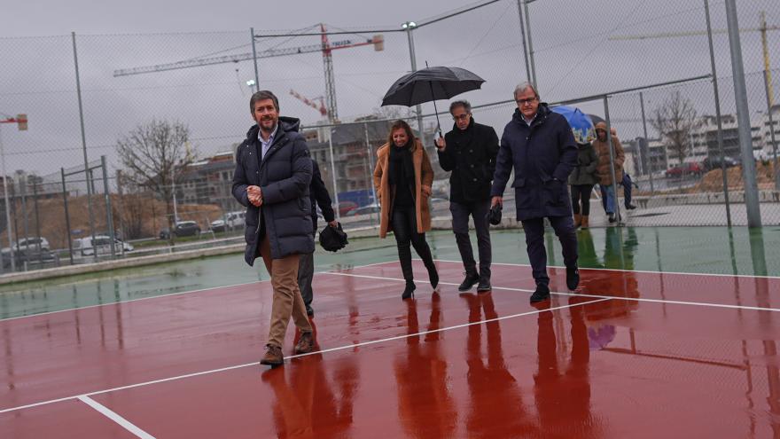 Texto Alternativo: La Comunidad de Madrid invierte más de 1 millón de euros en nuevas instalaciones del polideportivo público Ángel Carrizo de Navalcarnero