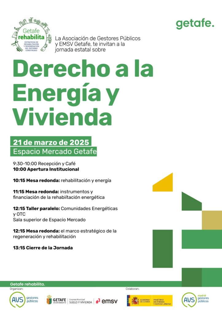 Texto Alternativo: Jornada estatal sobre derecho a la energía y vivienda el viernes 21 de marzo