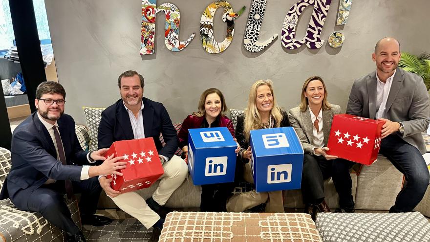 Texto Alternativo: La Comunidad de Madrid estrena con LinkedIn un programa de formación en habilidades digitales con más de 24.000 cursos gratuitos