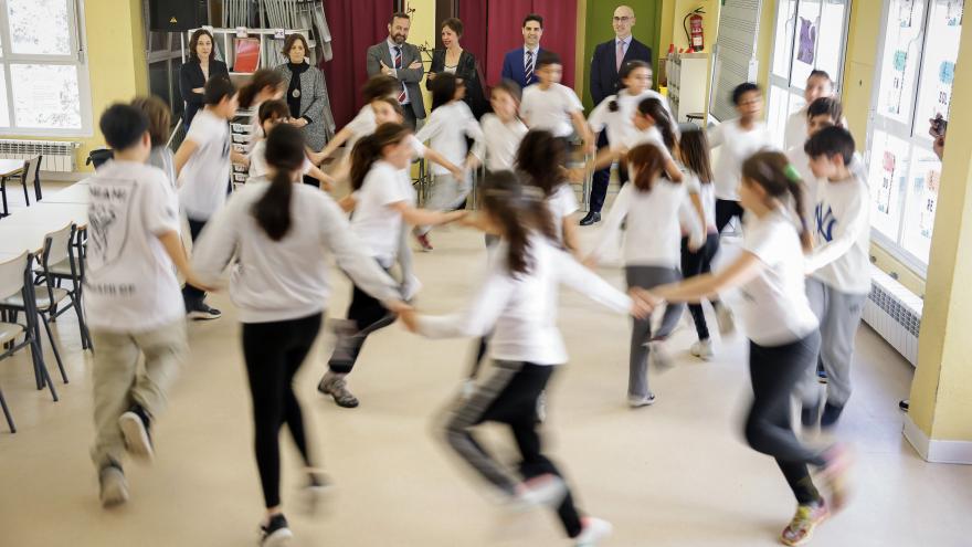 Texto Alternativo: La Comunidad de Madrid aumenta un 50% los alumnos de Primaria en su programa de danza