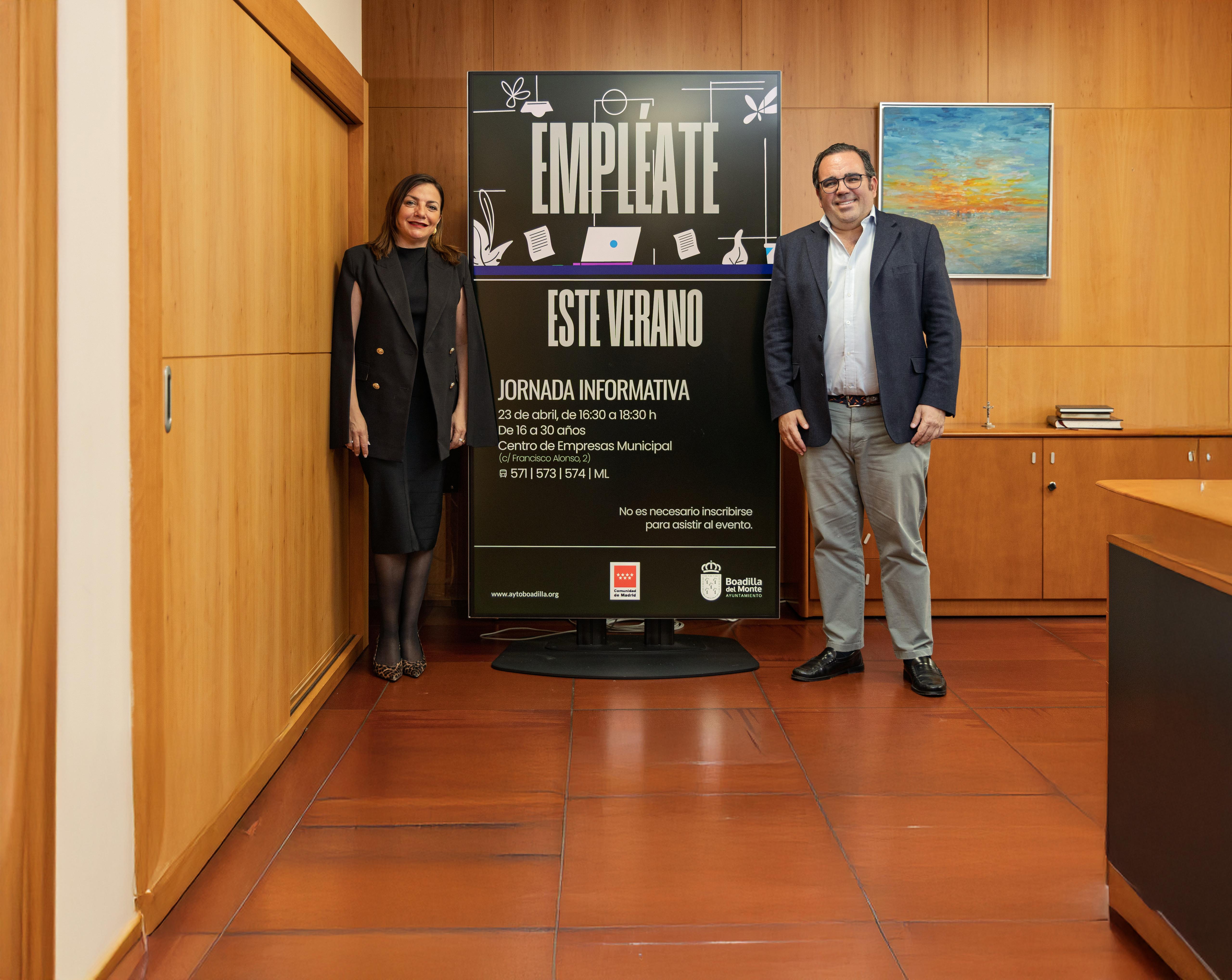 Texto Alternativo: Boadilla ofrecerá el próximo 23 de abril una nueva jornada Empléate este Verano destinada a los jóvenes