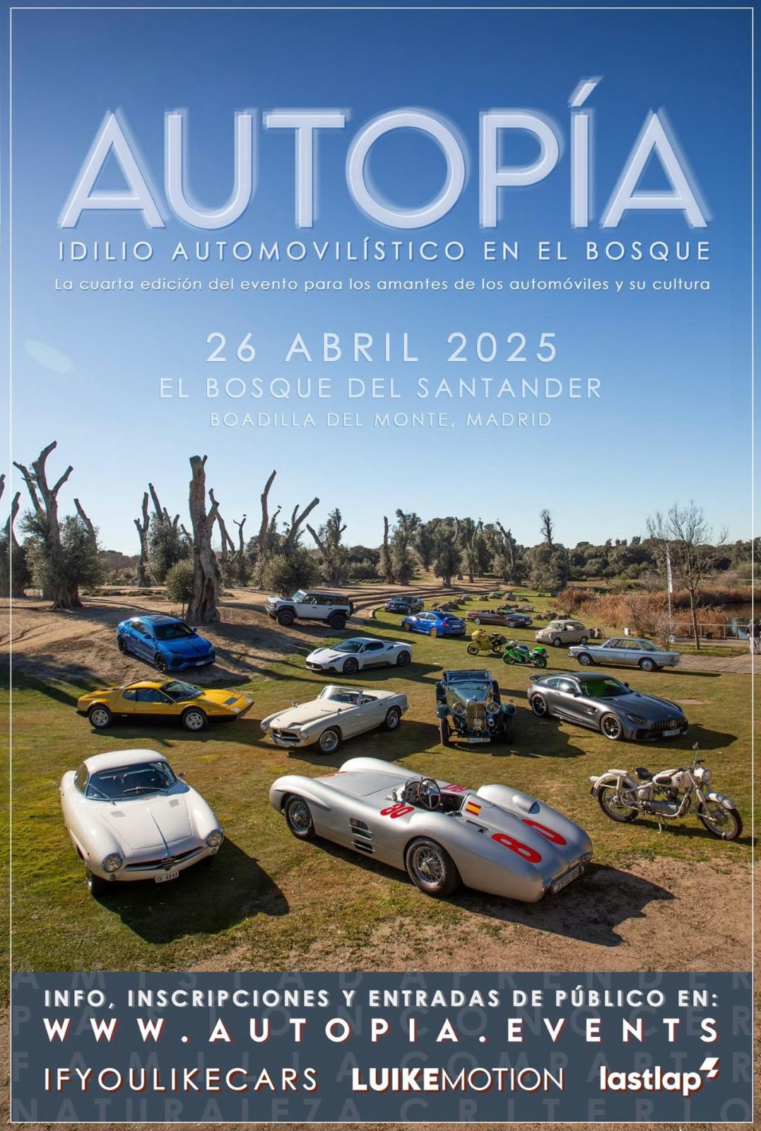 Texto Alternativo: Los aficionados al motor tienen una nueva cita con AUTOPÍA el próximo 26 de abril en Boadilla