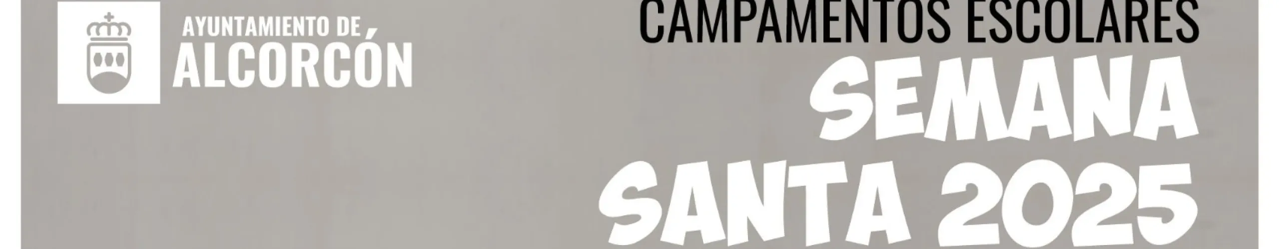 Texto Alternativo: Abierto el plazo de inscripción de los Campamentos Escolares de Semana Santa 2025