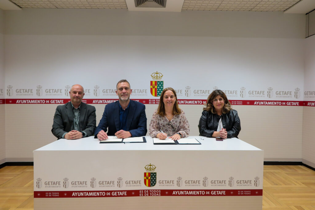 Texto Alternativo: Firmada la concesión para un nuevo pabellón de baloncesto en Getafe
